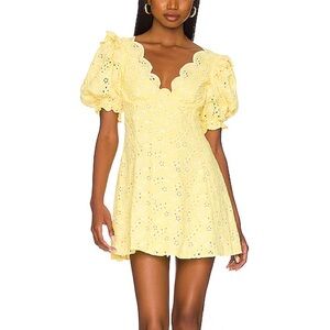 Natalia Puff Sleeve Mini Dress